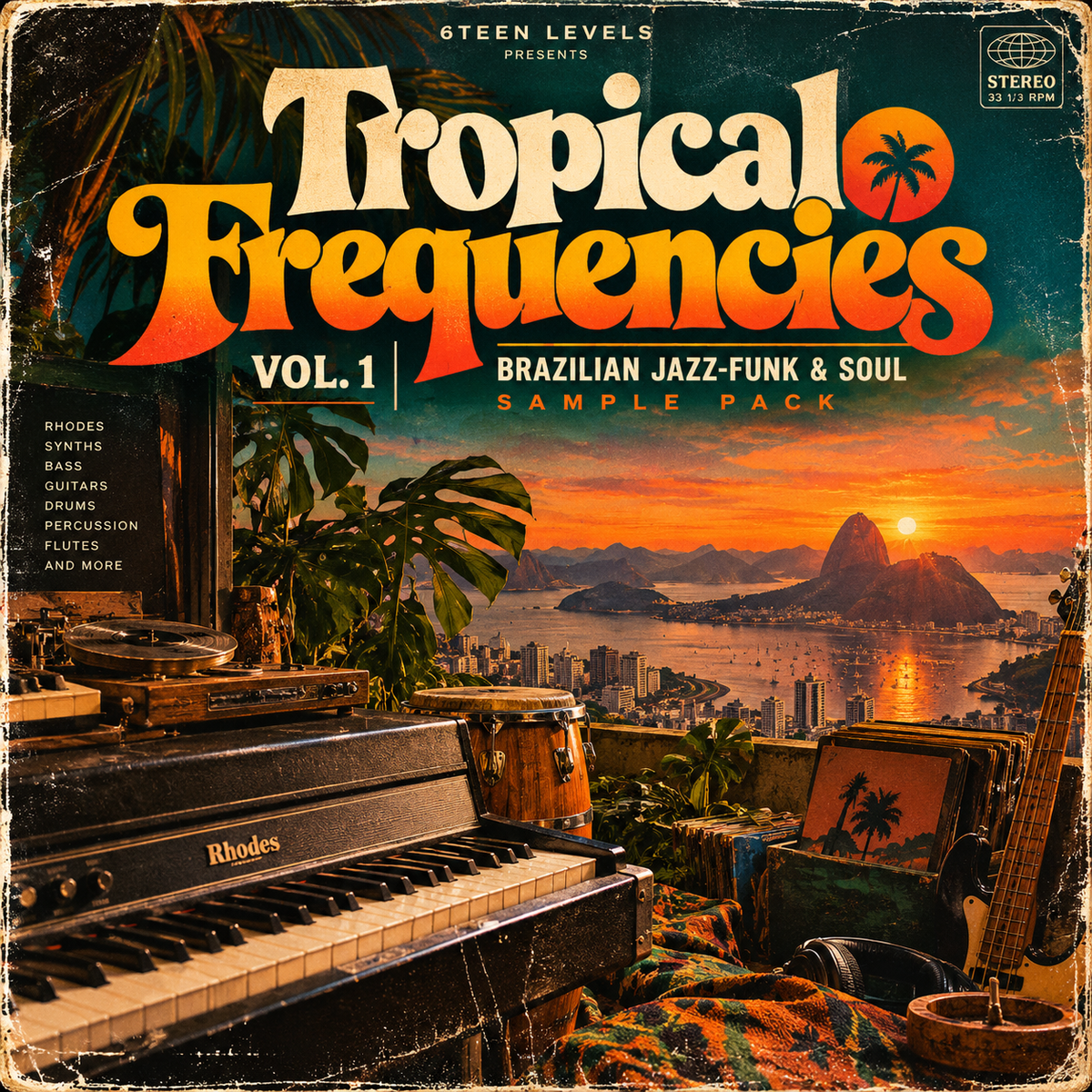 Tropical Frequencies Vol. 1 — Brazilian Jazz-Funk & Soul Sample Pack