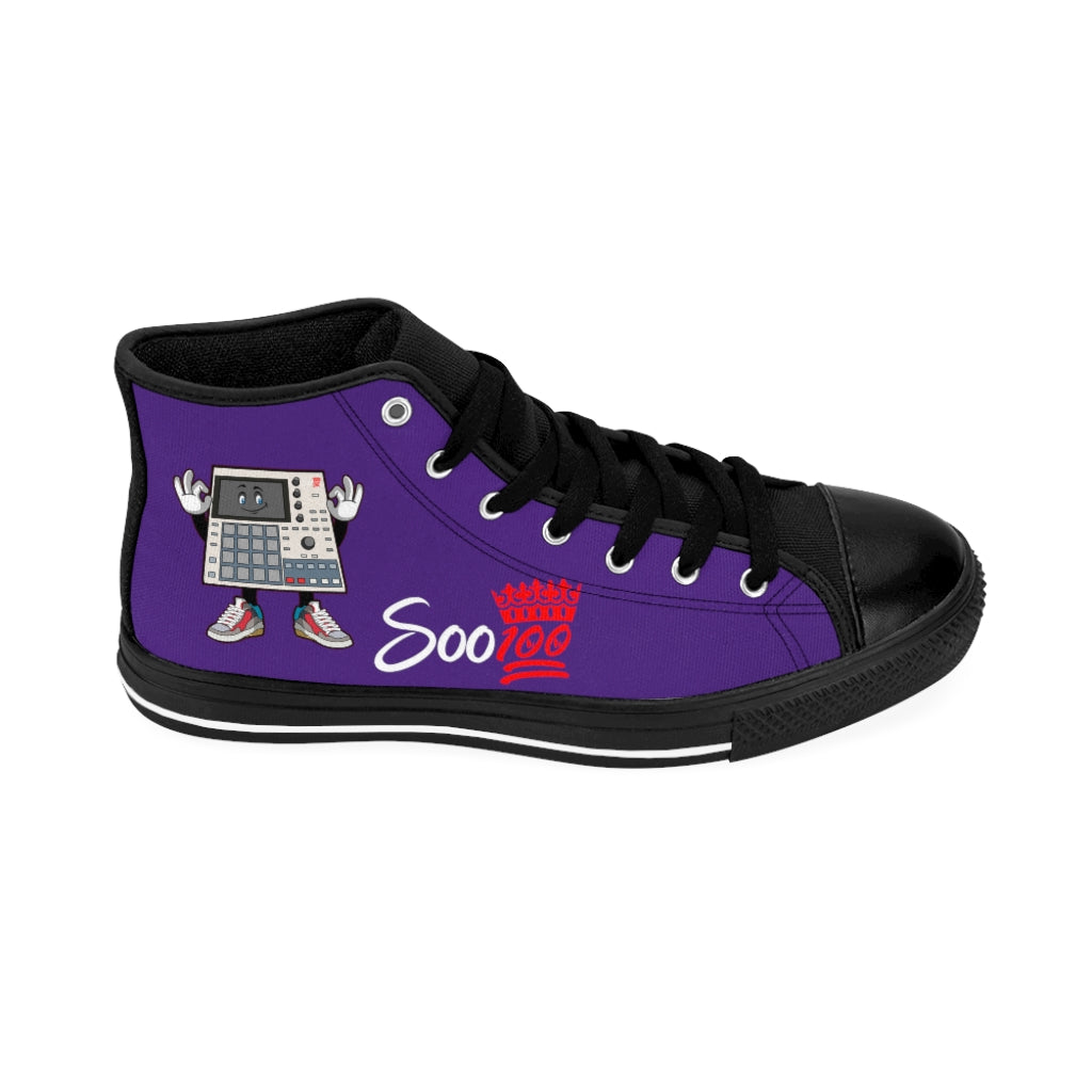 Soo100 x 6teen levels Midiot Men's Classic Sneakers