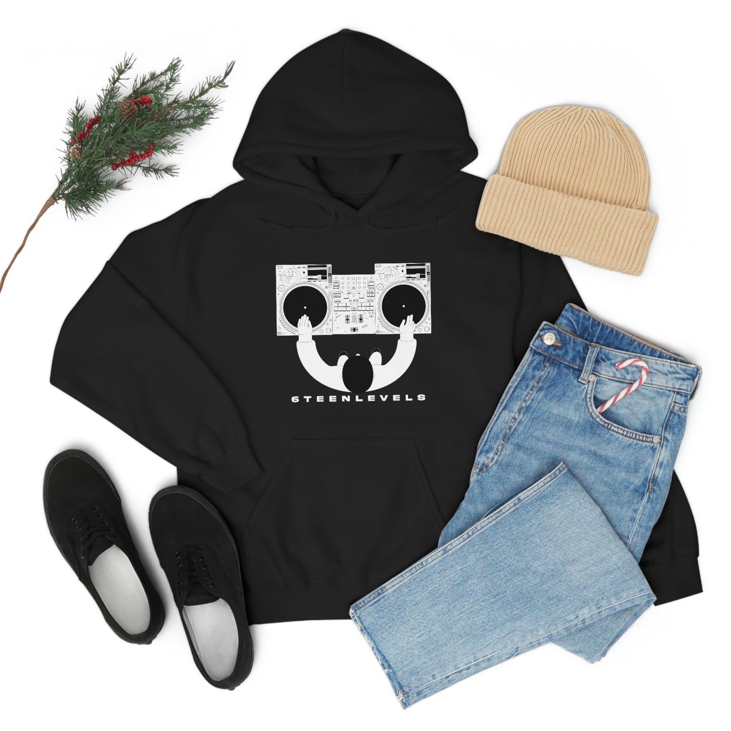 Digital Groove Hooded Sweatshirt