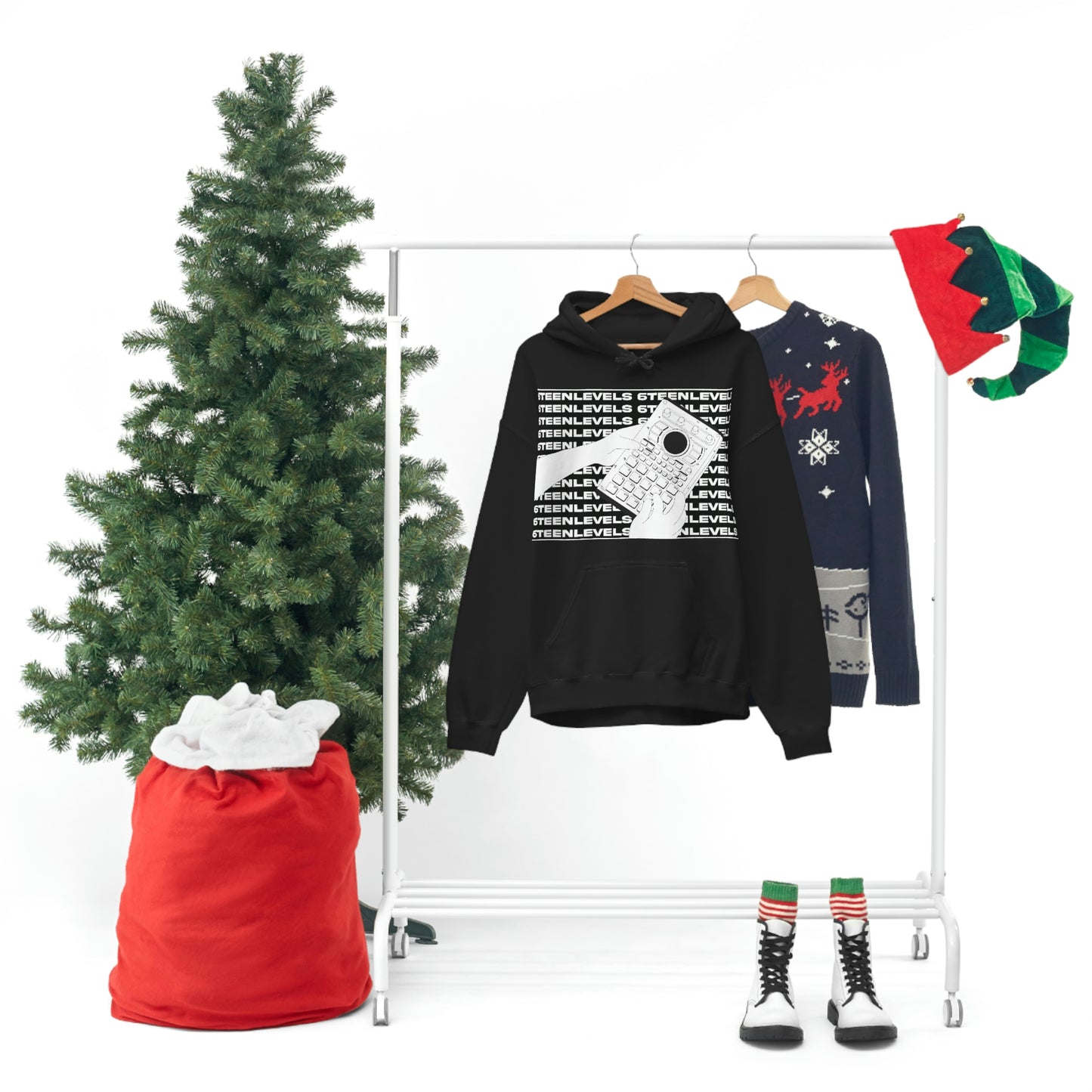 404 & Chill Hooded Sweatshirt