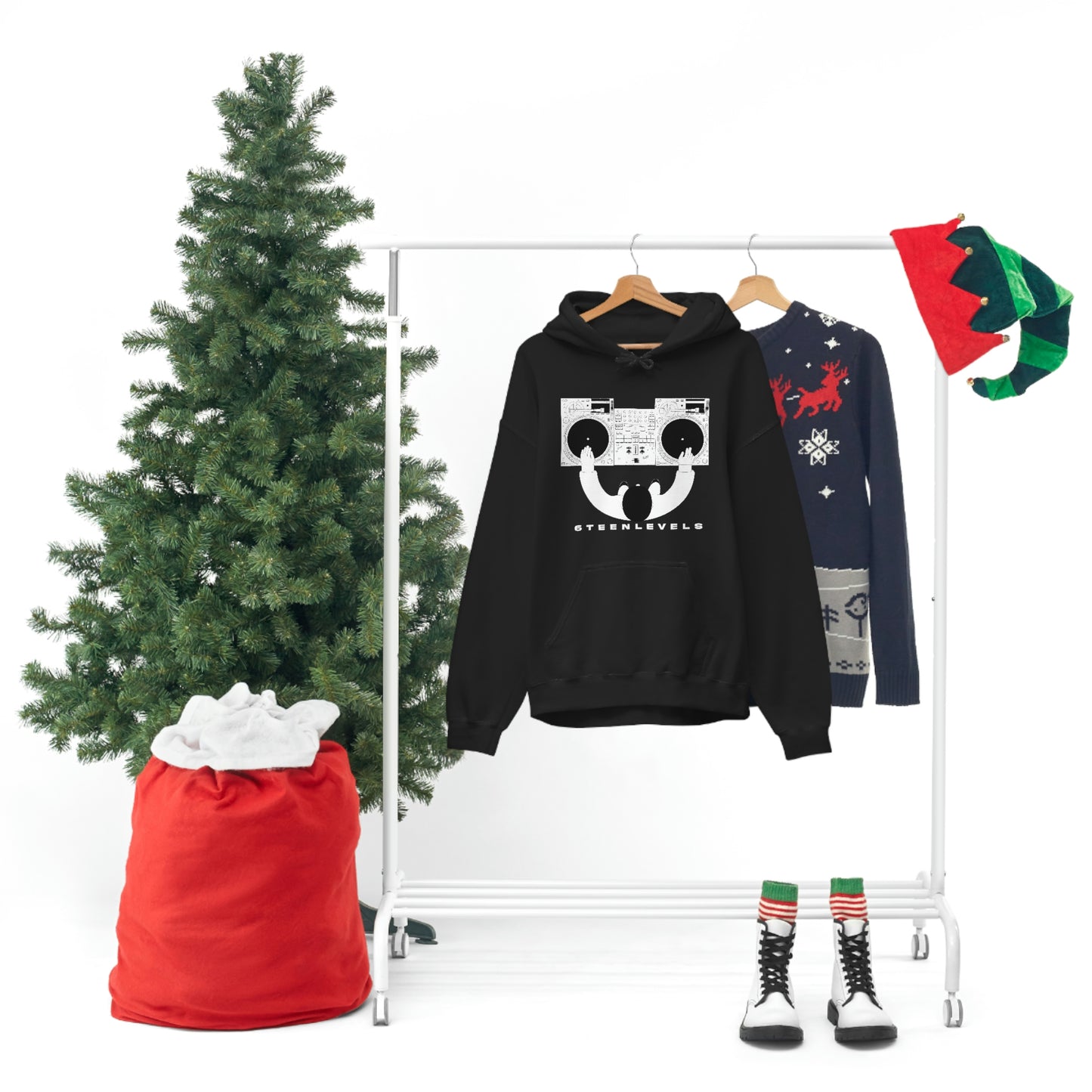Digital Groove Hooded Sweatshirt