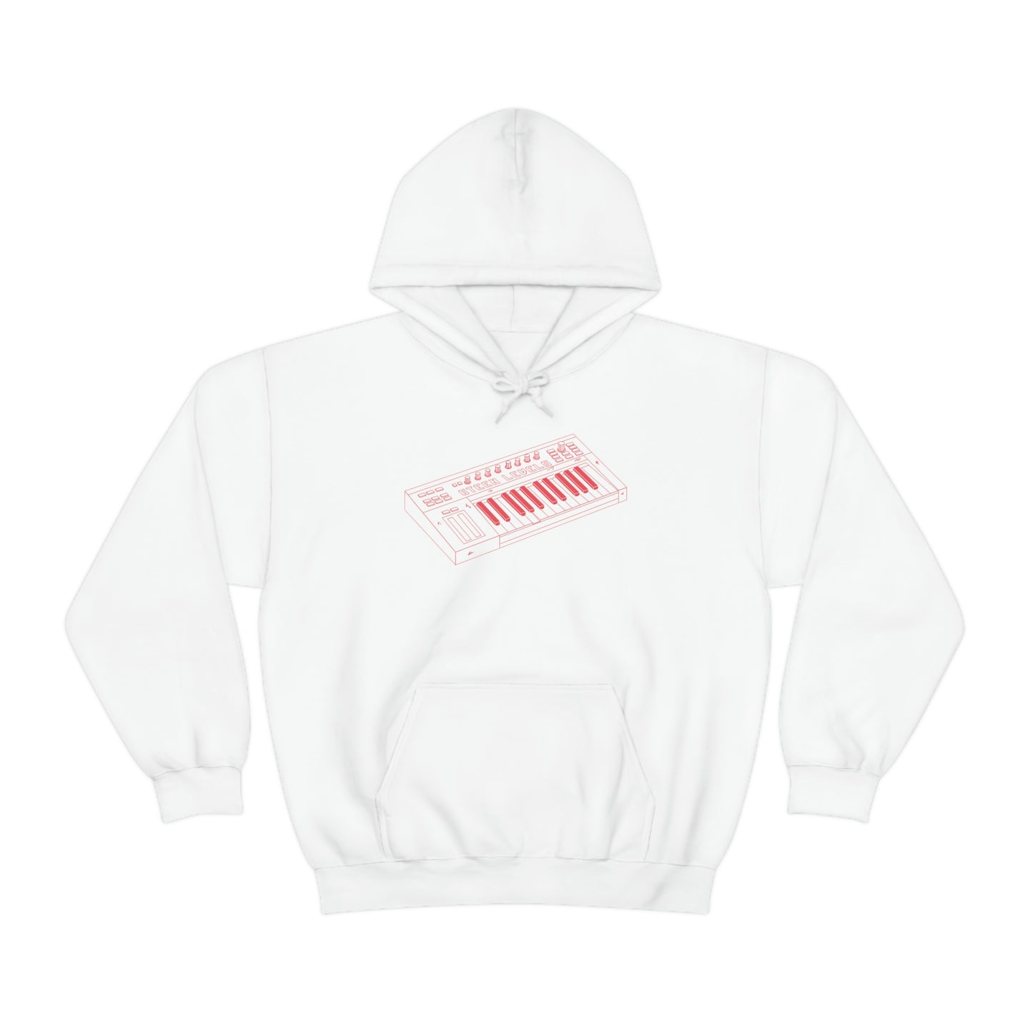 MidiCrew Red Hooded Sweatshirt