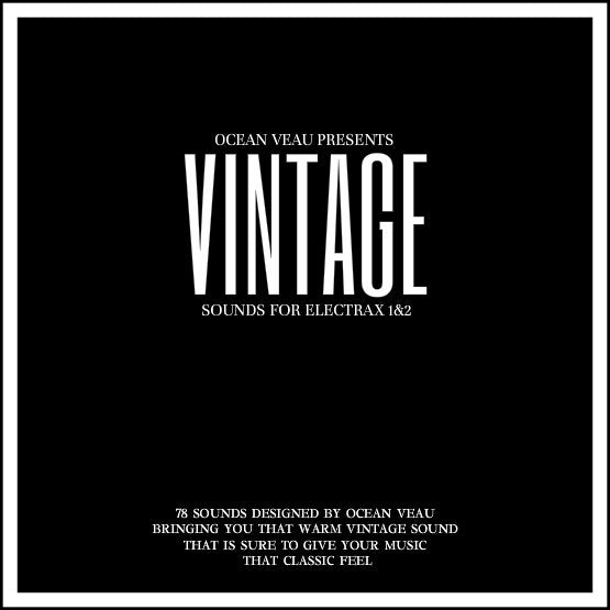 Vintage for Tone2 ElectraX 1.4 or higher