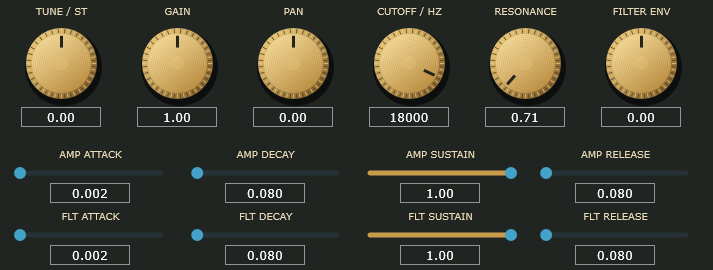 PRESSURE sound module