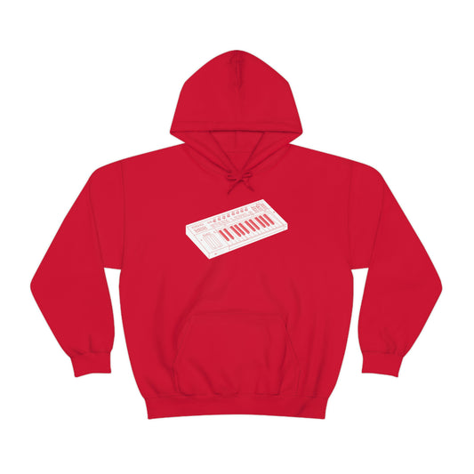 MidiCrew Red Hooded Sweatshirt